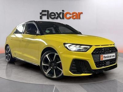Brugt Audi A1 Sportback S-Line 116 HK (85 kW) 2019 Gul Hatchback