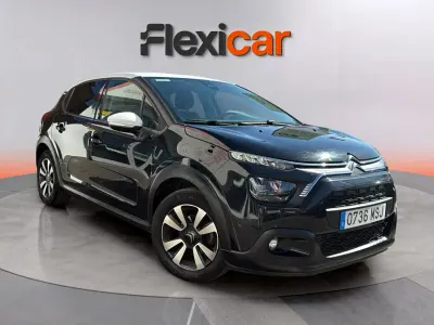 Usado Citroën C3 PureTech 83 CV (61 kW) 2024 Negro Berlina