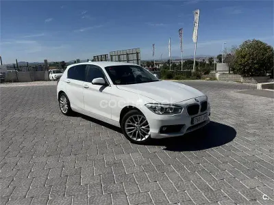 Usado BMW 116 Efficient Dynamics 116 CV (85 kW) 2016 Blanco Utilitario