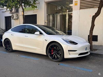 Eléctrico Usado 2019 Tesla Model 3 Performance Berlina | 24.000 € (Precio justo)