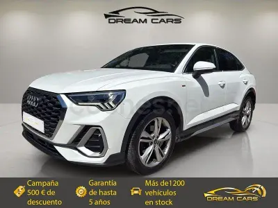 Usado Audi Q3 Sportback S-Line 150 CV (110 kW) 2022 Blanco SUV