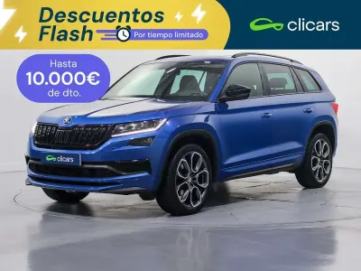Używany Skoda Kodiaq RS 239 KM (175 kW) 2020 Niebieski SUV