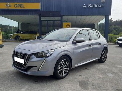 Usado Peugeot 208 Allure 100 CV (73 kW) 2020 Gris / plata Utilitario