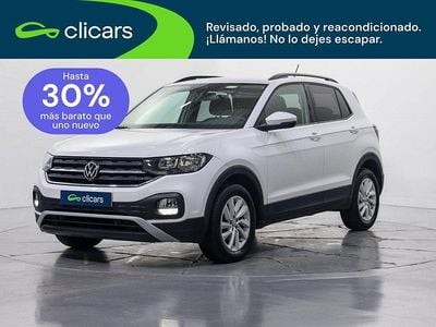 Usado VW T-Cross Advance 95 CV (69 kW) 2020 Blanco SUV