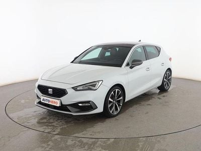 Usado Seat Leon FR 150 CV (110 kW) 2020 Blanco Berlina