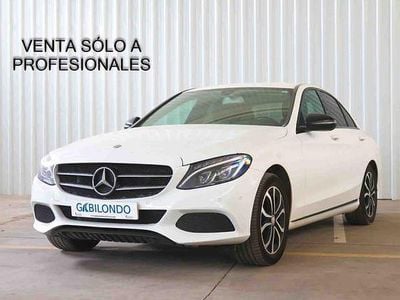 Usado Mercedes C220 170 CV (125 kW) 2017 Blanco Berlina