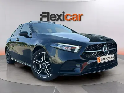 Usado Mercedes A250 AMG line 218 CV (160 kW) 2022 Negro Berlina
