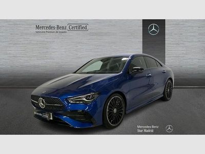 Azul espectra (metalizado) Usado 2025 Mercedes CLA220 AMG line Berlina | 39.990 € (Super precio)