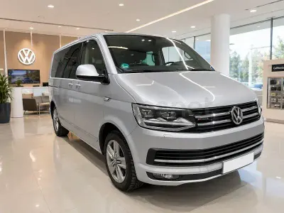 Käytetty VW Multivan Highline 204 HP (150 kW) 2016 Harmaa Tila-auto
