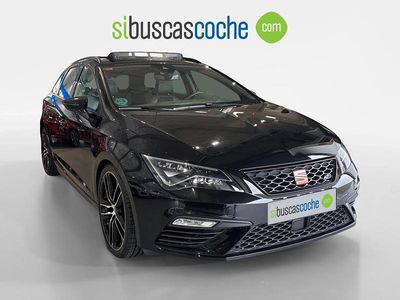 Usado Seat Leon ST 290 CV (213 kW) 2019 Negro Familiar