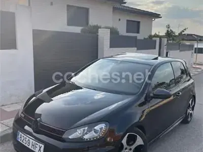 Usado VW Golf VII GTI 210 CV (154 kW) 2012 Negro Berlina