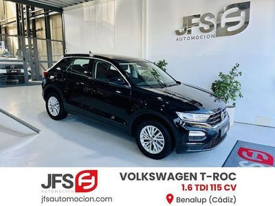 Usado VW T-Roc 116 CV (85 kW) 2020 Negro SUV