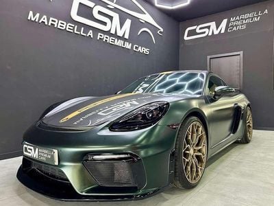 Usado Porsche Cayman GTS 366 CV (269 kW) 2018 Verde Coupe