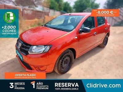 Rojo Usado 2013 Dacia Sandero Base Utilitario | 4490 € (Precio justo)