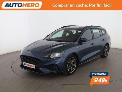 Gris Usado 2019 Ford Focus ST-Line Familiar | 14.599 € (Precio justo)