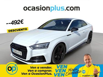 Usado Audi A5 S-Line 190 CV (139 kW) 2019 Blanco Coupe