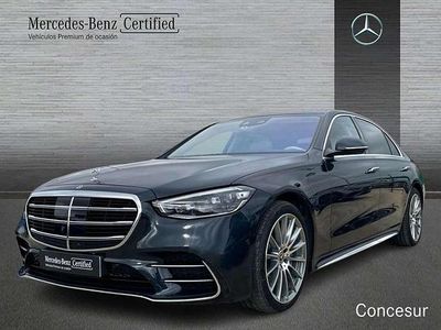 Usado Mercedes S500 435 CV (319 kW) 2021 Negro Berlina