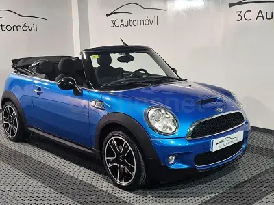 Usado Mini Cooper S Cabriolet 175 CV (128 kW) 2010 Azul Descapotable