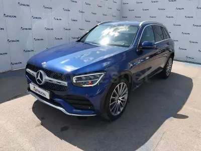 Usado Mercedes GLC200 163 CV (119 kW) 2021 Azul SUV