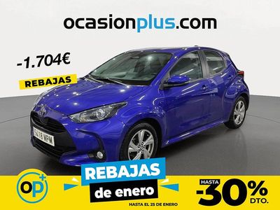 Azul Usado 2024 Toyota Yaris Hybrid Active Berlina | 18.750 € (Precio justo)