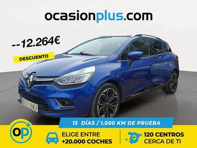Azul Usado 2018 Renault Clio GrandTour Zen Familiar | 13.490 €