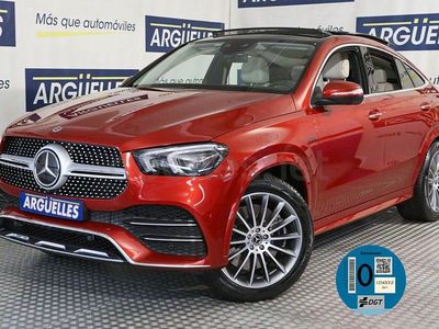 Usado Mercedes GLE350 AMG Line Premium 333 CV (244 kW) 2021 Rojo Coupe