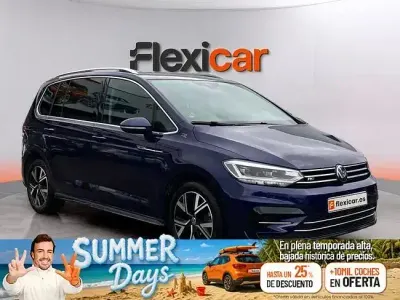 Usado VW Touran R-line 150 CV (110 kW) 2023 Azul Monovolumen
