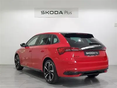 Usado Skoda Scala Monte Carlo 115 CV (84 kW) 2026 Rojo Utilitario
