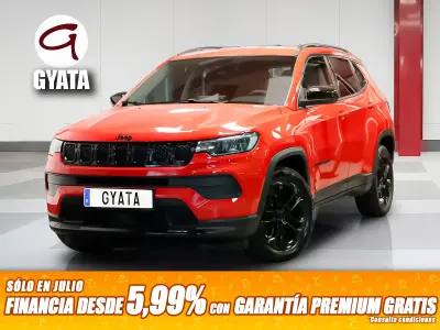 Usado Jeep Compass Night Eagle 130 CV (95 kW) 2022 Rojo SUV