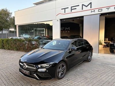 Occasion Mercedes CLA200 Shooting Brake 163 PK (119 kW) 2021 Zwart Stationwagen