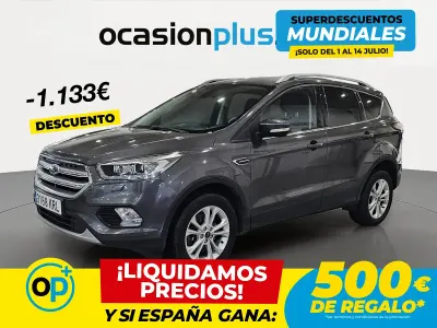 Usado Ford Kuga Titanium 120 CV (88 kW) 2018 Gris SUV