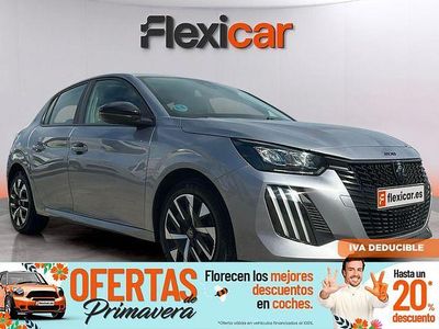 Usado Peugeot 208 Allure 100 CV (73 kW) 2024 Gris Utilitario