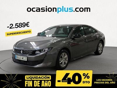 Gris Usado 2022 Peugeot 508 Active Berlina | 18.300 € (Precio justo)