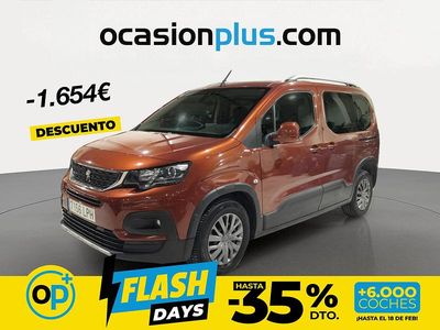 Marrón Usado 2021 Peugeot Rifter Allure Monovolumen | 18.200 € (Precio justo)