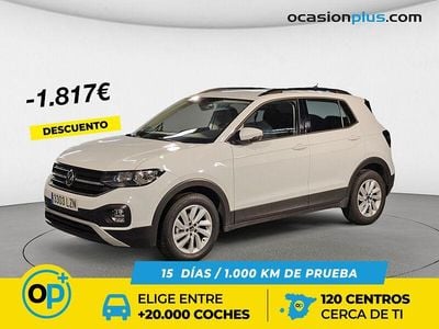 Blanco Usado 2022 VW T-Cross Advance SUV | 17.490 € (Buen precio)