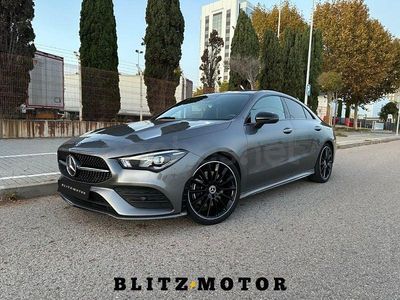 Usado Mercedes CLA200 163 CV (119 kW) 2019 Gris / plata Berlina