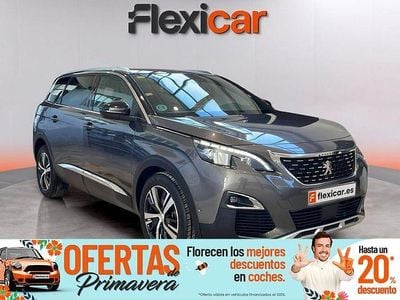 Usado Peugeot 5008 GT-line 130 CV (95 kW) 2018 Gris / plata Monovolumen