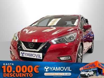Usado Nissan Micra Acenta 100 CV (73 kW) 2019 Rojo Berlina