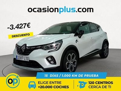 Usado Renault Captur 140 CV (102 kW) 2021 Blanco SUV