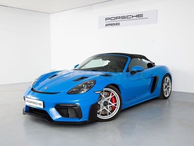 Nuevo Porsche Boxster Spyder 500 CV (367 kW) 2025 Azul Descapotable