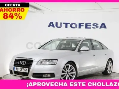 Usado Audi A6 290 CV (213 kW) 2009 Gris Berlina