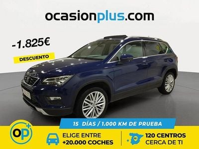 Usado Seat Ateca XCELLENCE 150 CV (110 kW) 2016 Azul SUV