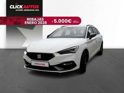 Usado Seat Leon FR 116 CV (85 kW) 2025 Blanco Familiar