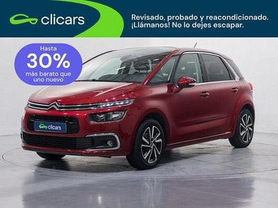 Brugt Citroën C4 SpaceTourer Feel 130 HK (95 kW) 2018 Rød MPV