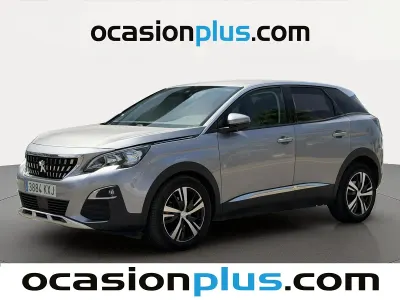 Usado Peugeot 3008 Allure 130 CV (95 kW) 2019 Gris SUV