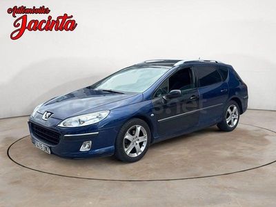 Usado Peugeot 407 Premium 136 CV (100 kW) 2007 Azul Familiar