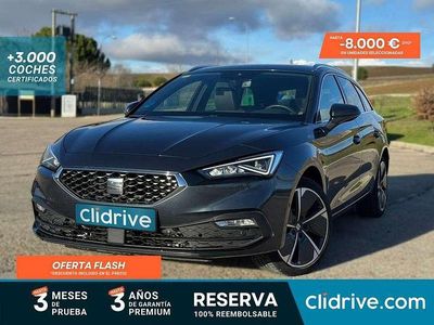 Usado Seat Leon XCELLENCE 204 CV (150 kW) 2020 Gris Utilitario