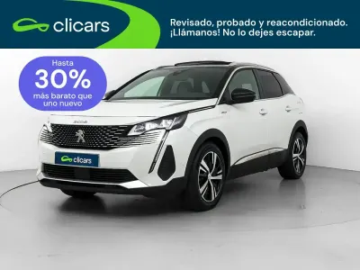 Usado Peugeot 3008 GT 225 CV (165 kW) 2021 Blanco SUV