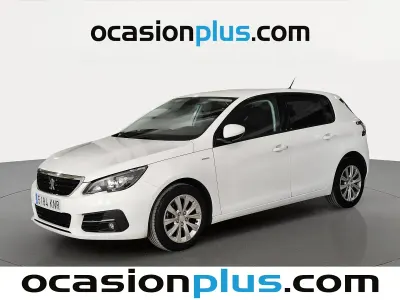Usado Peugeot 308 Style 100 CV (73 kW) 2018 Blanco Utilitario