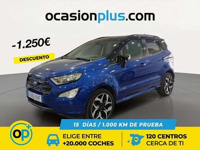 Usado Ford Ecosport ST-Line 140 CV (102 kW) 2018 Azul SUV